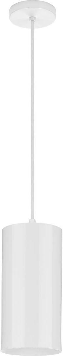 Progress Lighting, Cylinder, 1-Light, Outdoor Hanging Pendant, Antique Bronze, Modern, No Shade