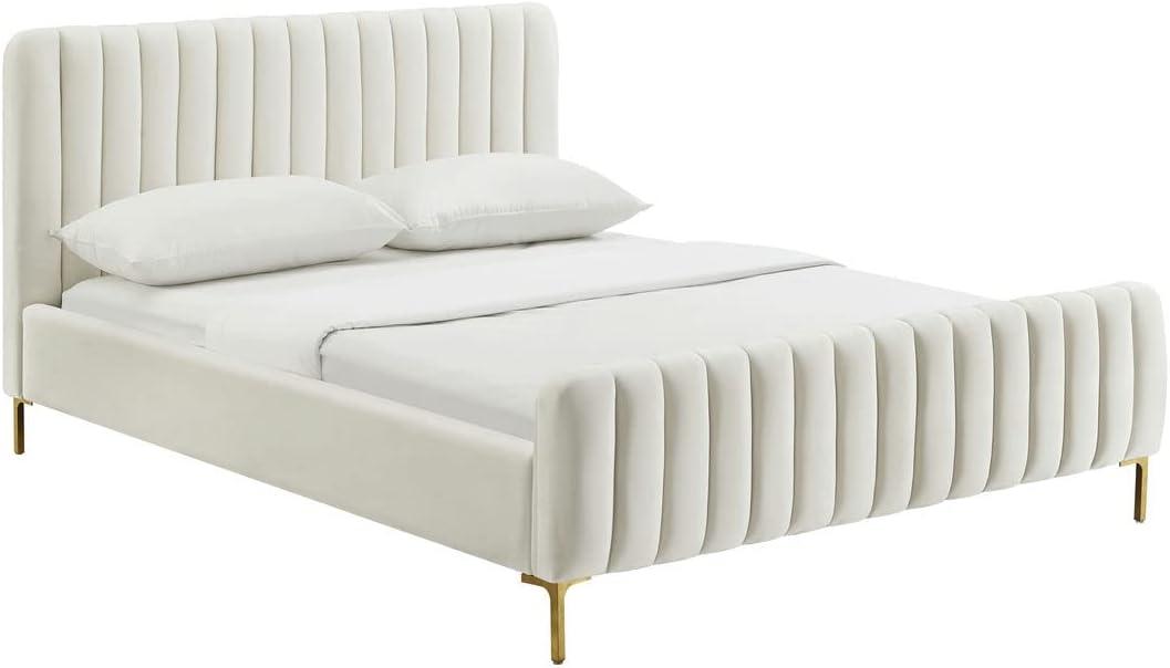 TOV Furniture Angela Cream Bed in Full