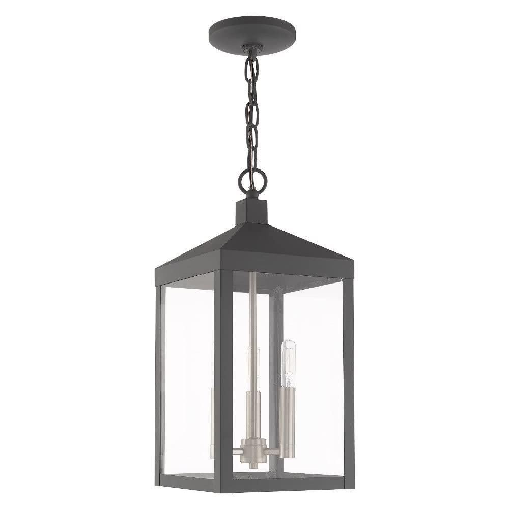 Livex Lighting Nyack 3 - Light Pendant in  Bronze
