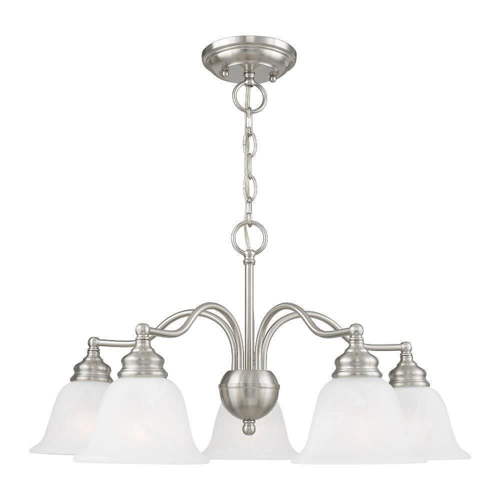 Livex Lighting Essex 5 - Light Chandelier in  Brushed Nickel