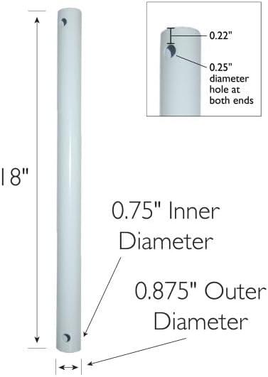 Design House 153452 Downrod Ceiling Fan Extension