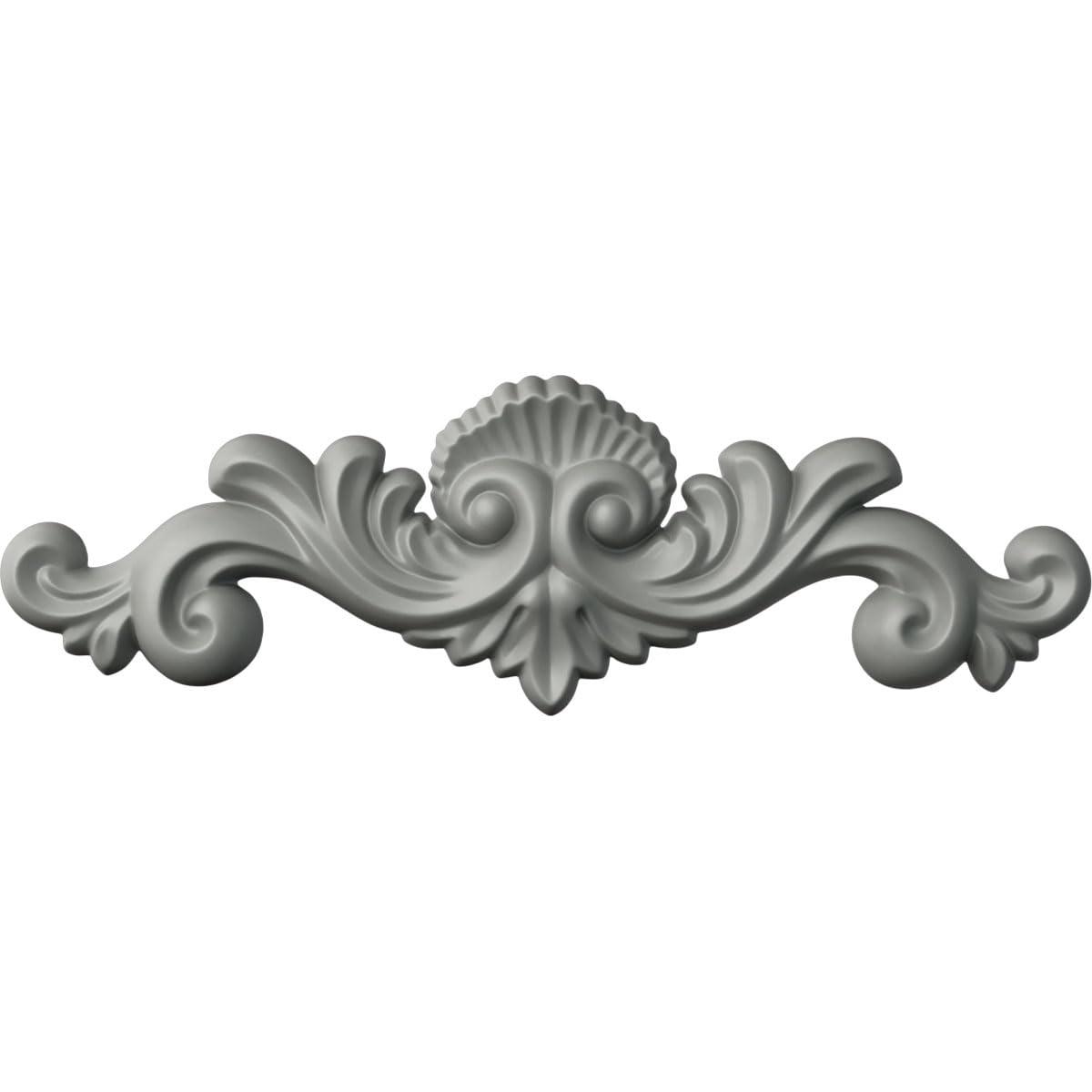 Ekena Millwork 14 3/8"W x 4 1/2"H x 1"P Shell Onlay