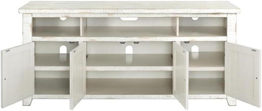 Coffee Plantation 65" Solid Wood TV Stand Espresso - Martin Svensson Home