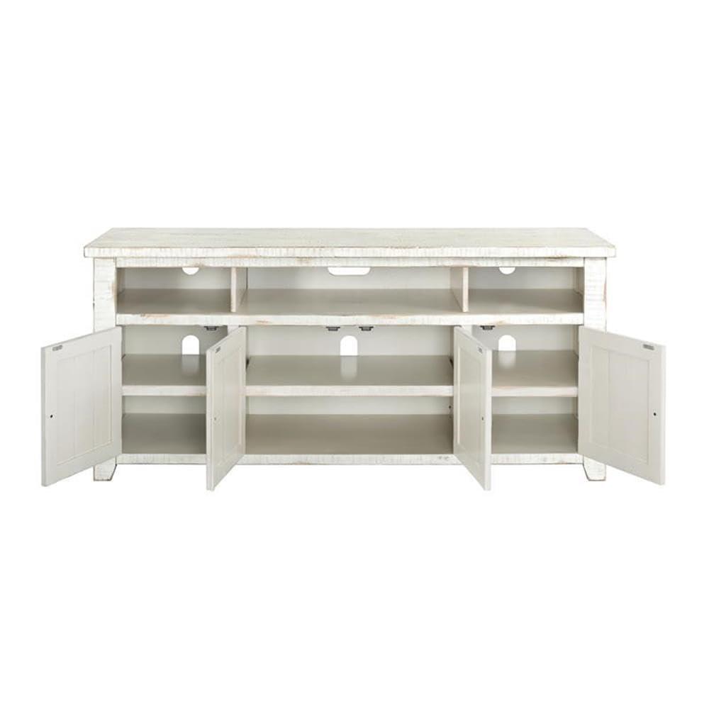 Coffee Plantation 65" Solid Wood TV Stand Espresso - Martin Svensson Home