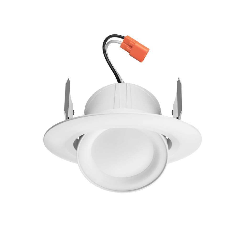 4'' Selectable Color Temperature Dimmable IC Rated Standard Recessed Lighting Kit