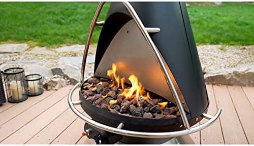 Cuisinart® Chiminea Outdoor Propane Fire Pit