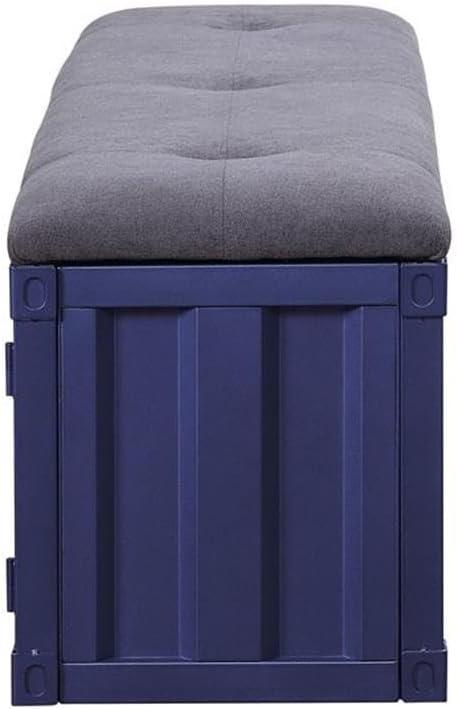 Acme Cargo Fabric Upholstered Storage Bench
