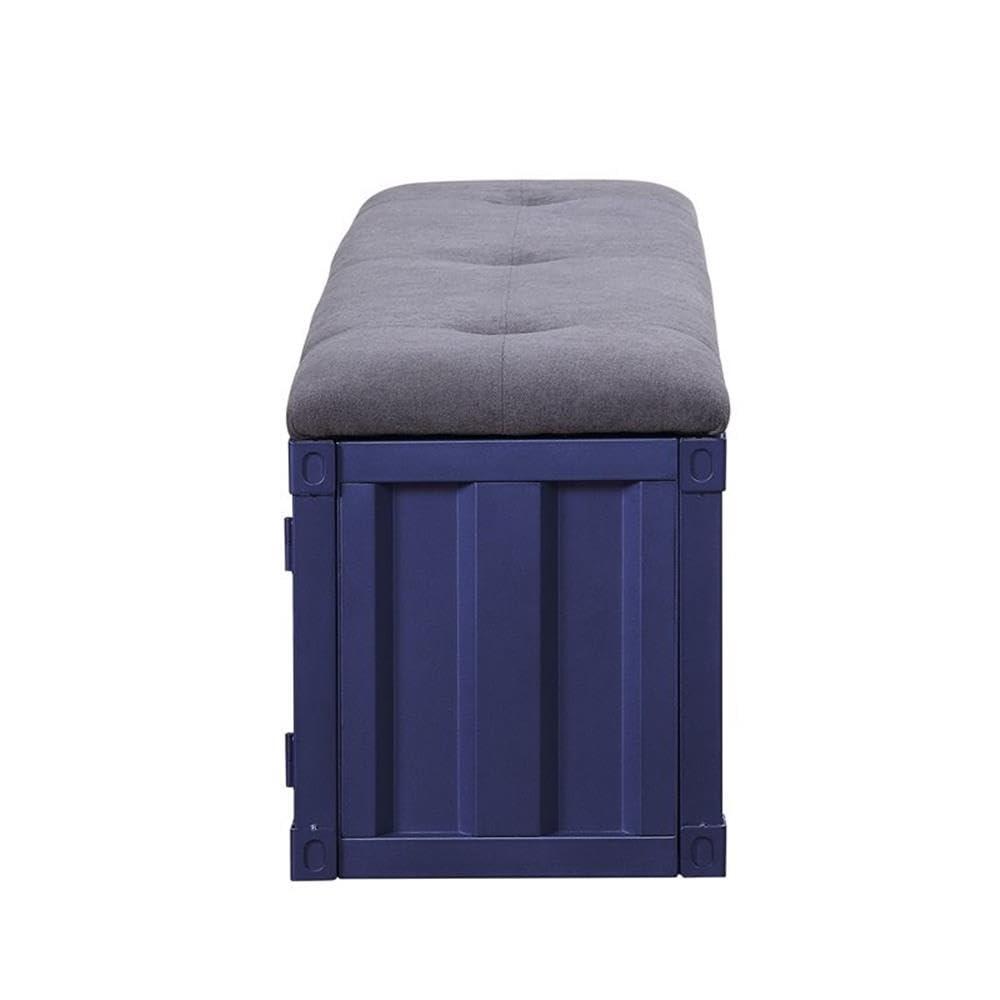 Acme Cargo Fabric Upholstered Storage Bench