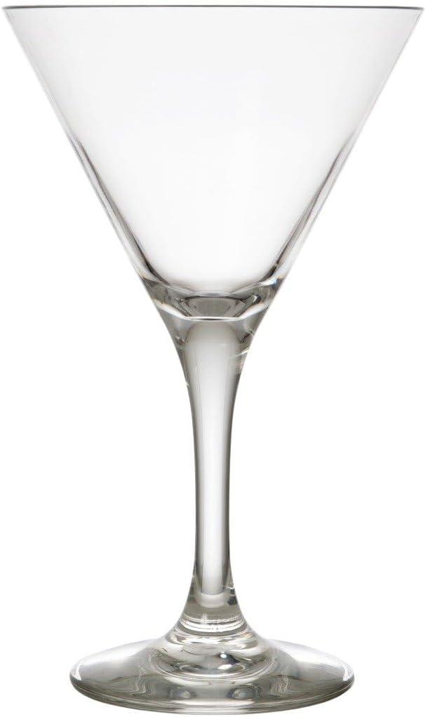 Fortessa 8.2 oz Clear Copolyester Martini Glass Set