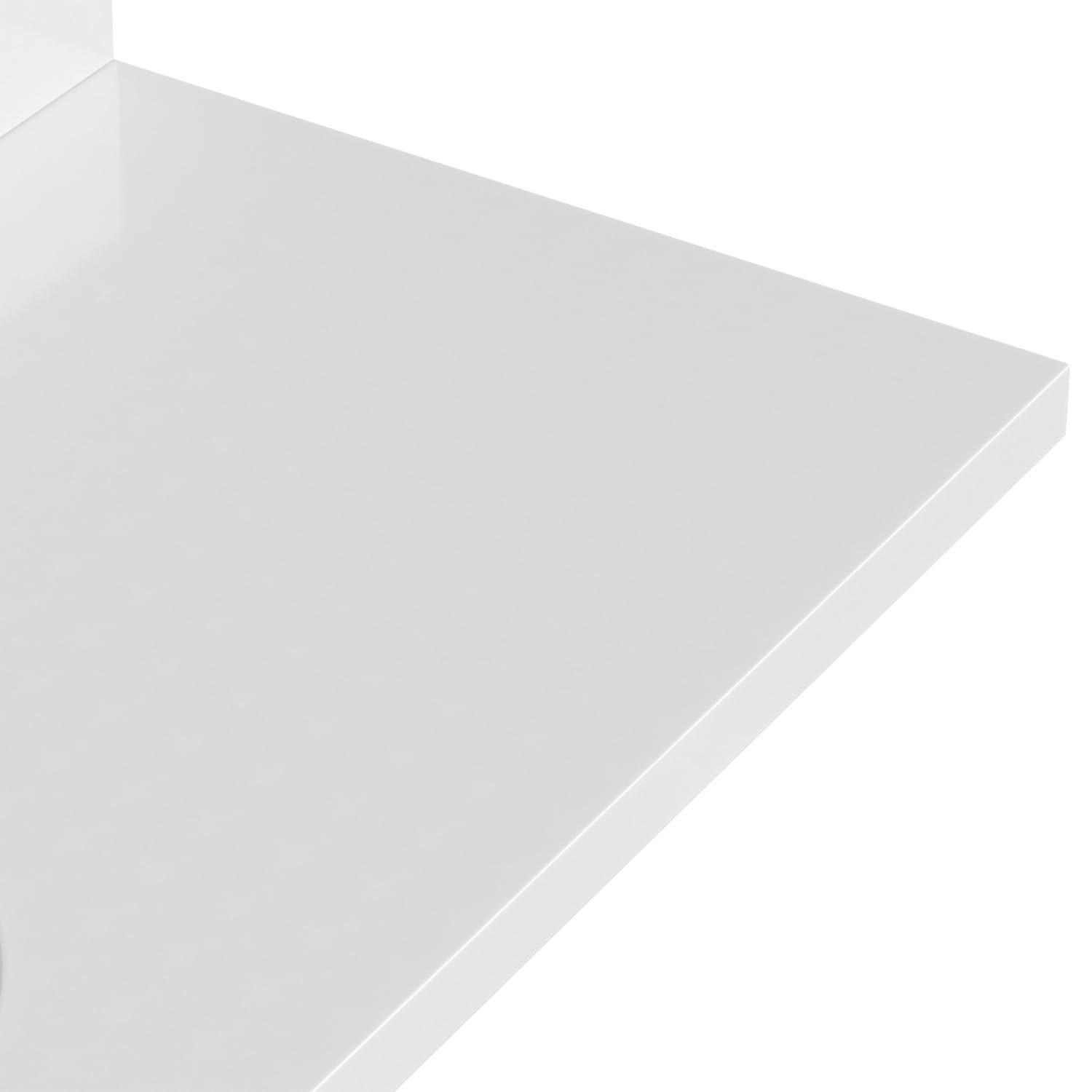 Ariel Kelly 43 Inch Single Rectangular Sink Bathroom Vanity With Quartz Countertop