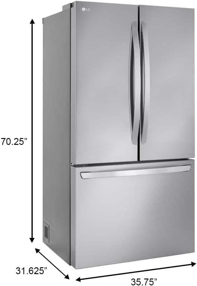 27 Cu. Ft. Smart Counter-Depth MAXFrench Door Refrigerator