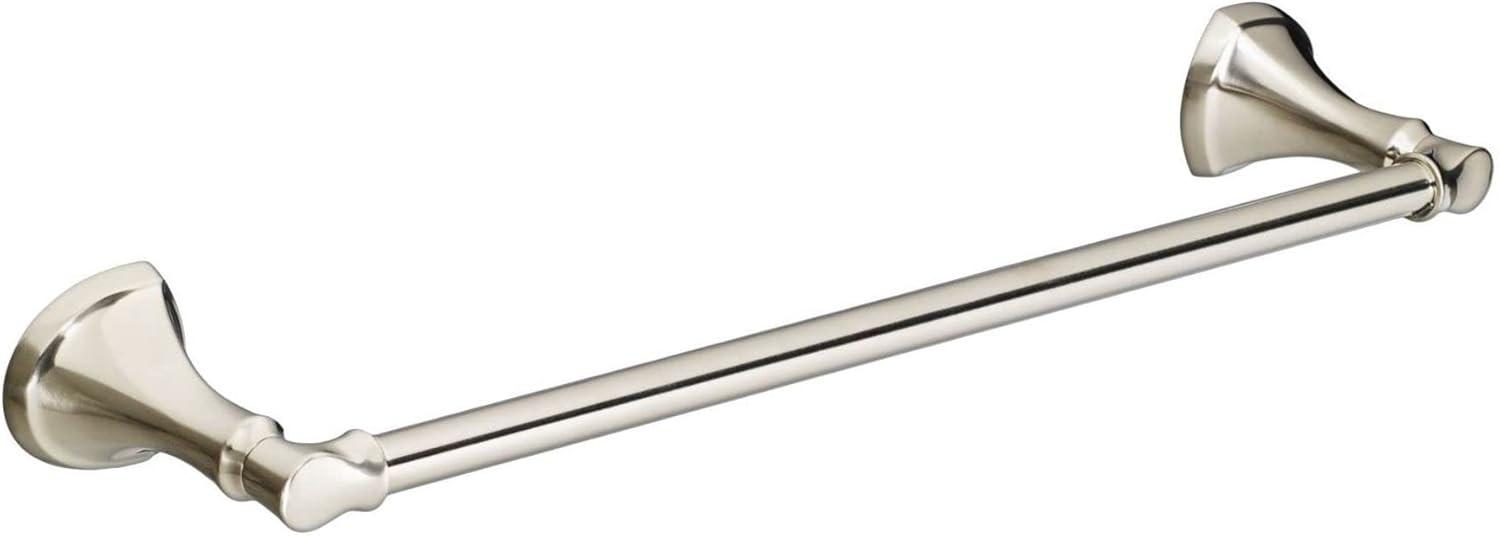 Brushed Nickel 18" Wall Mounted Towel Bar