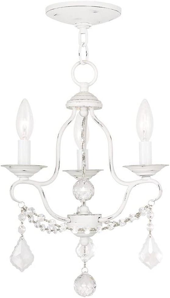 Livex Lighting - Chesterfield - 3 Light Mini Chandelier in French Country Style