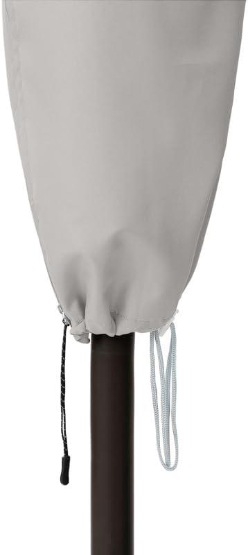 Patio Umbrella Cover for 6ft to 9ft Patio Umbrellas, Waterproof and Durable Market Umbrella Cover with Zipper and Rod