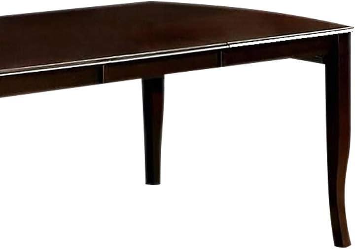 Woodside Contemporary Dining Table Expresso Finish - Saltoro Sherpi