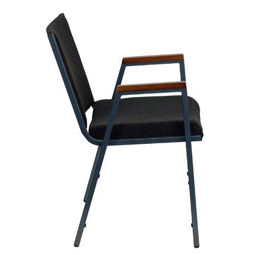 Flash Furniture Aliya Heavy Duty Stack Chair with Arms (Set of 4)