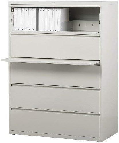 Fortress 42'' Wide 5 -Drawer Steel File Cabinet
