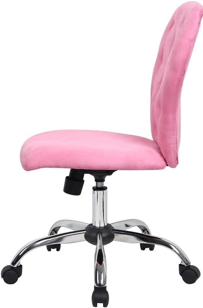 Boss Office Products Tiffany Modern Office Chair in Pink