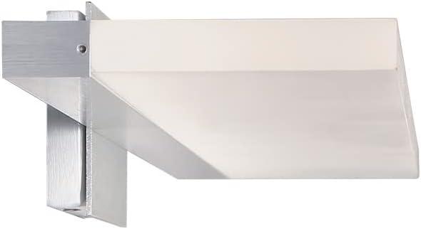 WAC Lighting Level 24" 1-Light LED 3500K Aluminum Bathroom Vanity Light in Gray