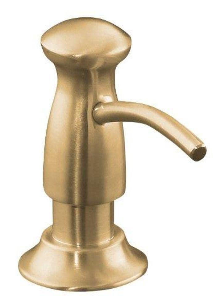 Transitional Design Refillable Soap Dispenser, Lotion Dispenser for Bathroom or Kitchen