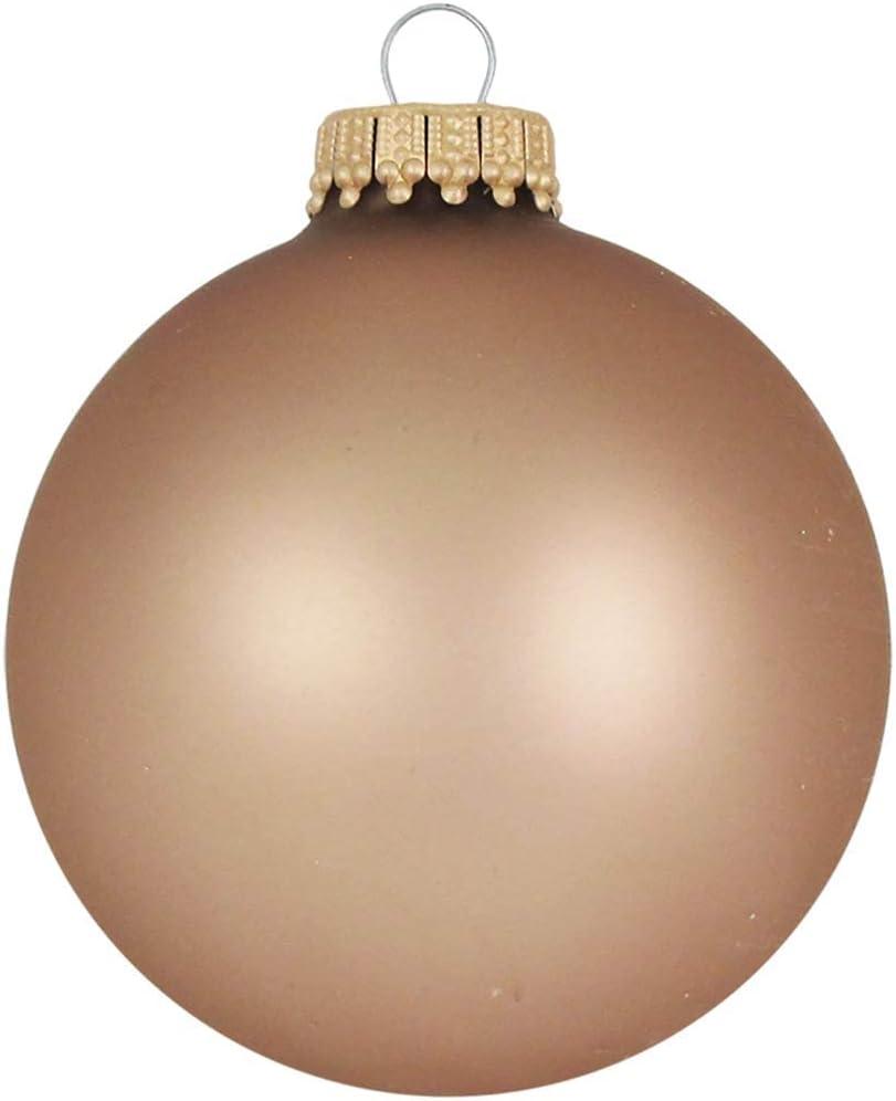 Christmas By Krebs - 67mm / 2.625" Designer Glass Baubles [8 Pieces]