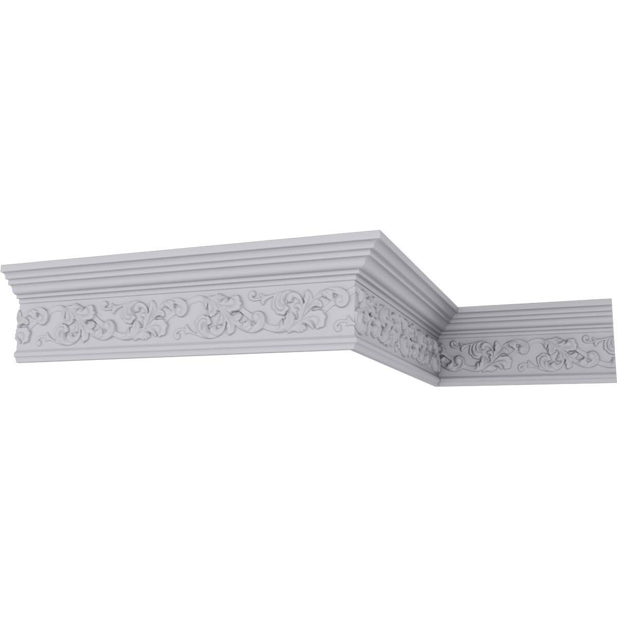 Ekena Millwork 5 1/2"H x 2 1/4"P x 6"F x 94 1/2"L Richmond Crown Moulding