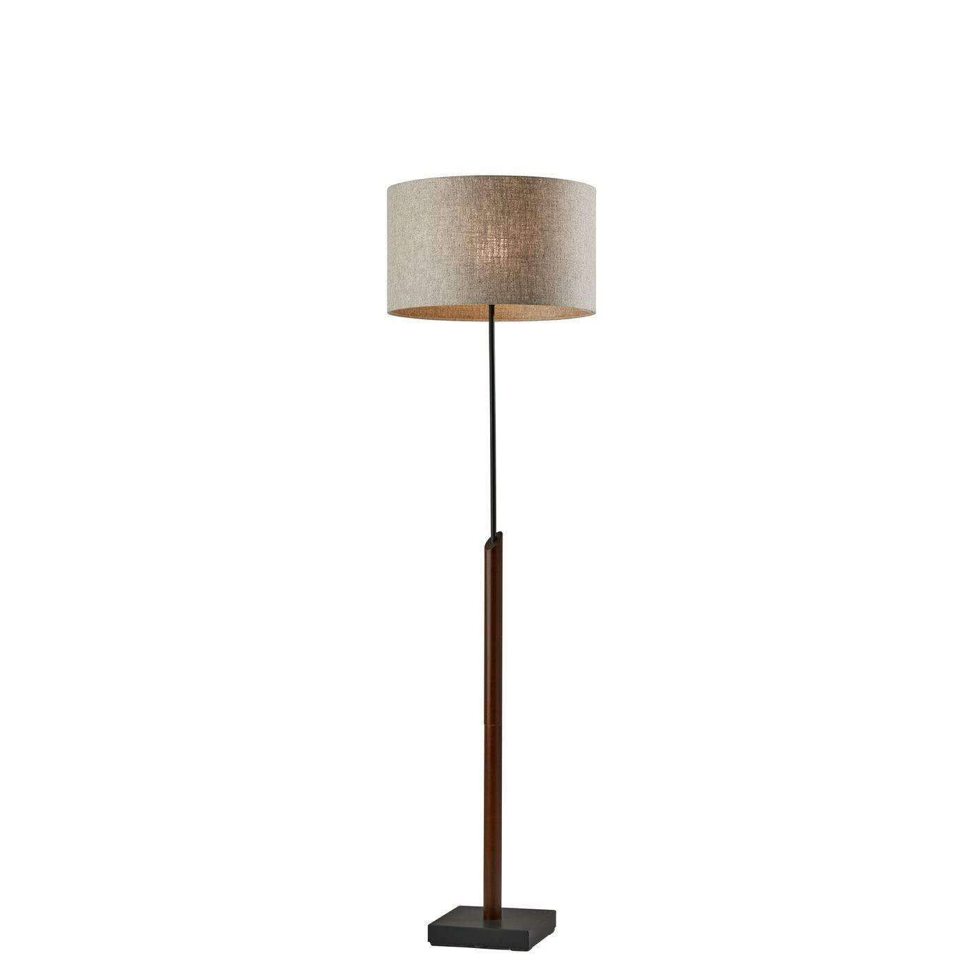 Cornelius Wood Floor Lamp (53")