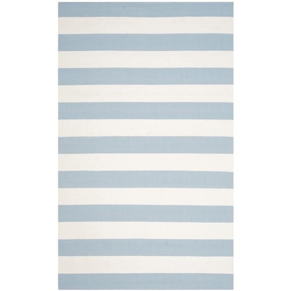 Montauk MTK712 Hand Woven Indoor Area Rug - Sky Blue/Ivory - 8'x10' - Safavieh
