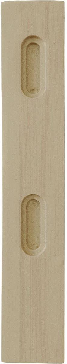 Ekena Millwork 1 3/4"W x 10"D x 10"H Large Olympic Wood Bracket, Rubberwood