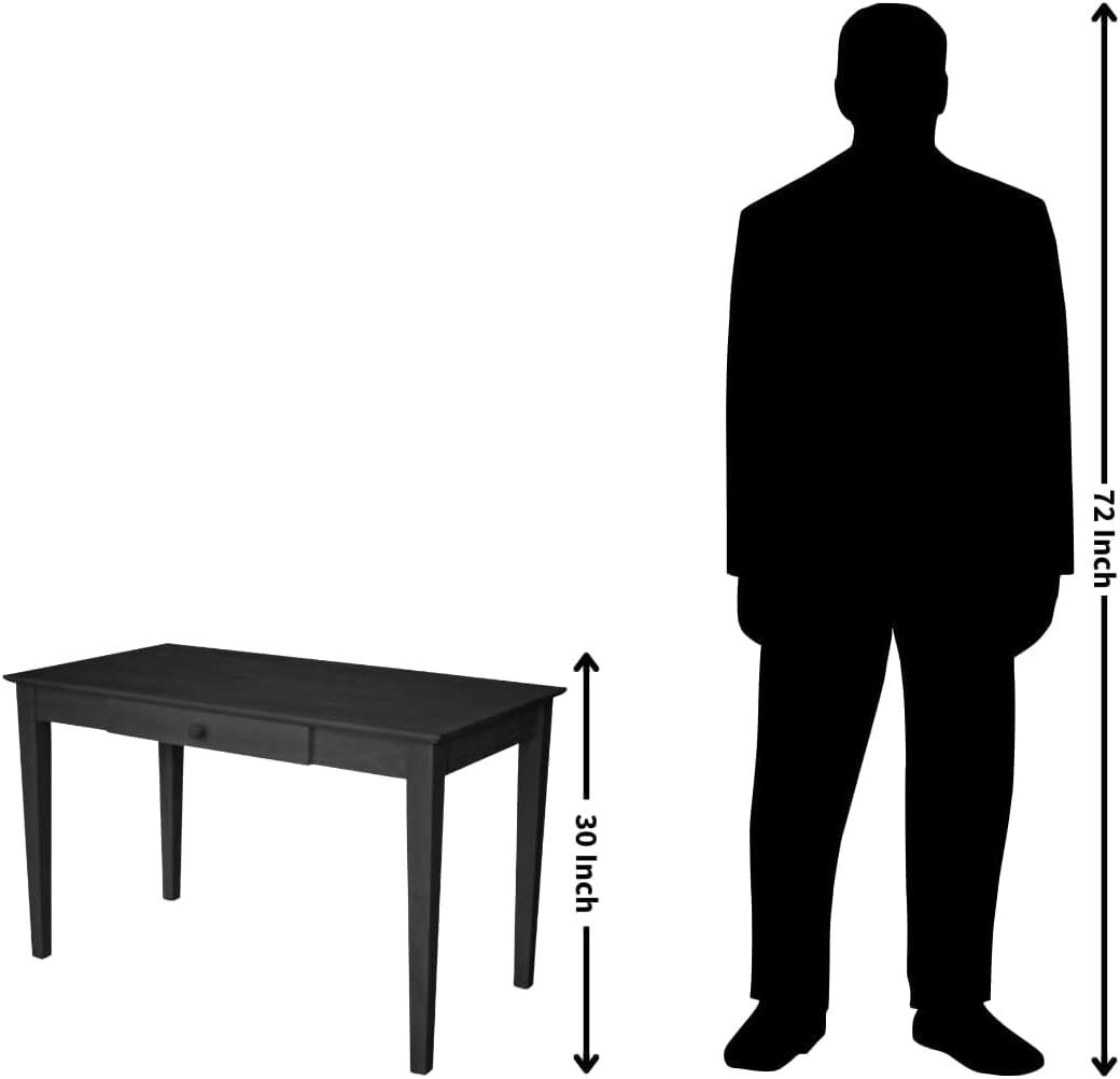 48" Writing Desk Unfinished - International Concepts