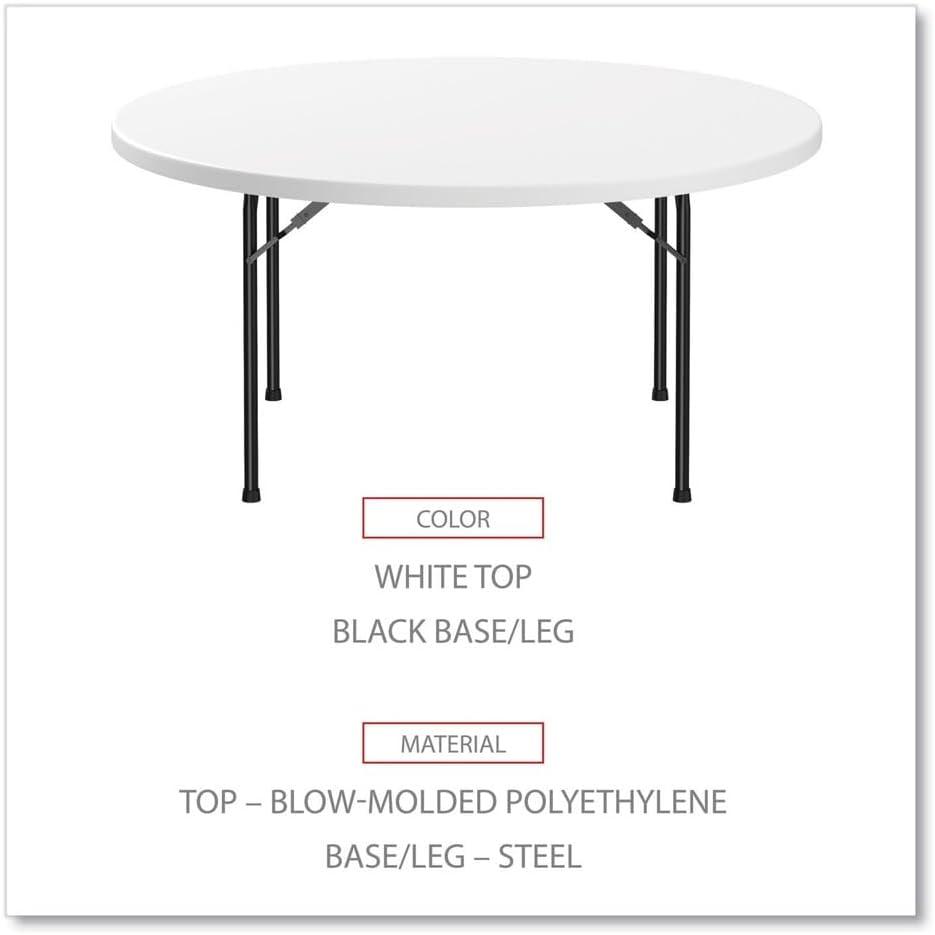 Alera® 60'' Circular Folding Table