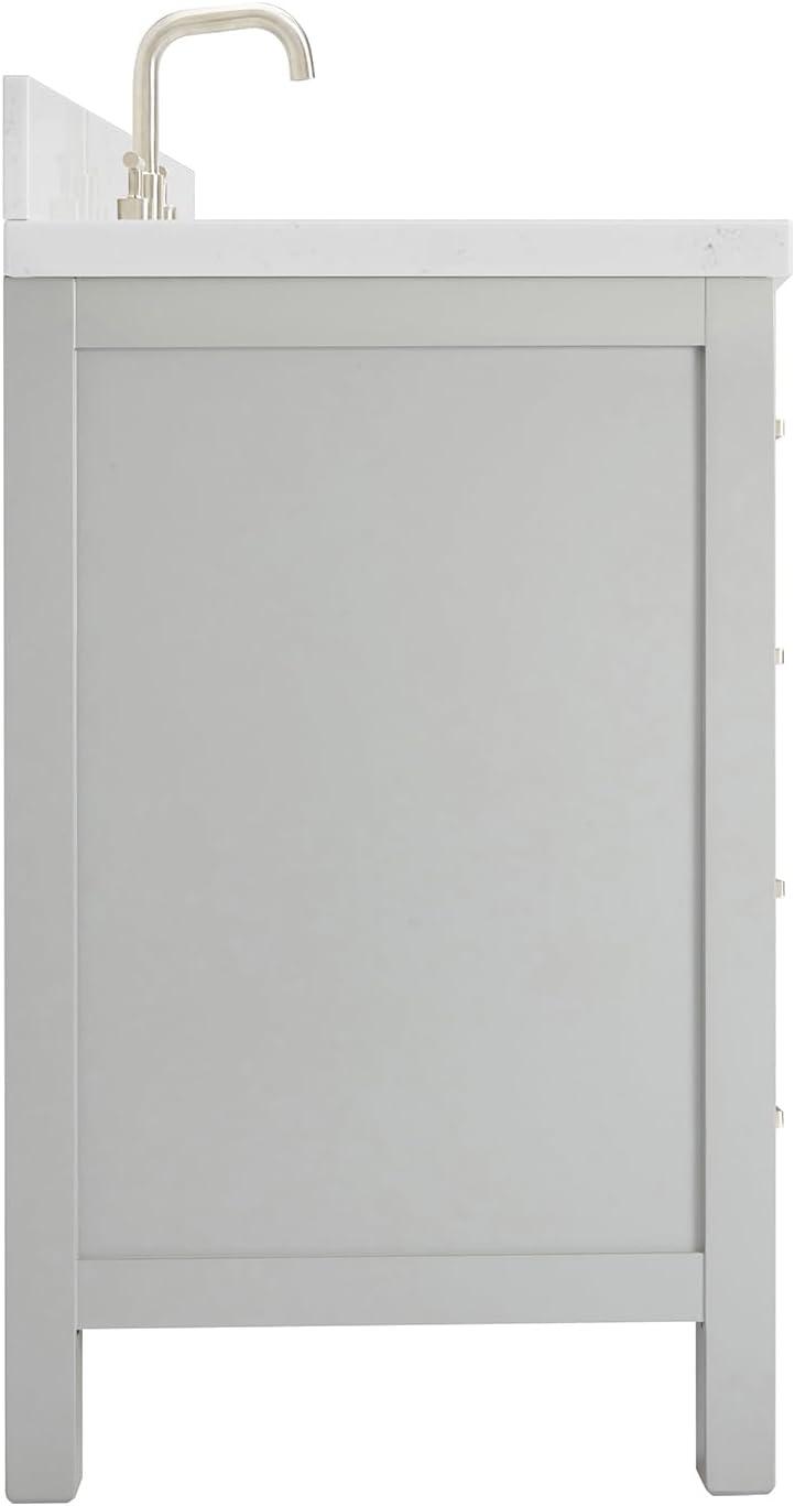 Ariel A049s-Bc Cambridge 48" Single Free Standing Vanity Cabinet Only - Grey