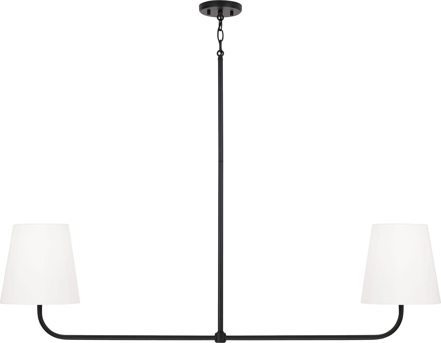 Capital Lighting Brody 2 - Light Island Pendant Light in  Matte Black