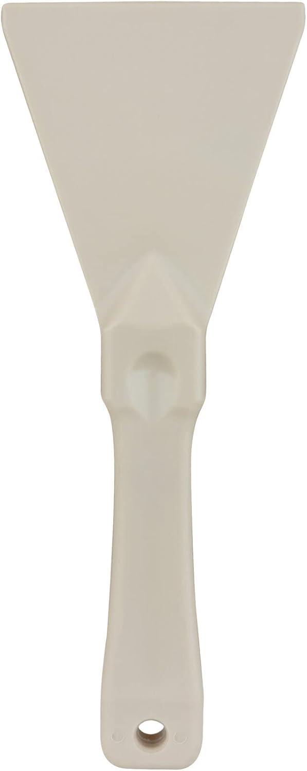 Tan Polypropylene 3-Inch Handheld Scraper Tool