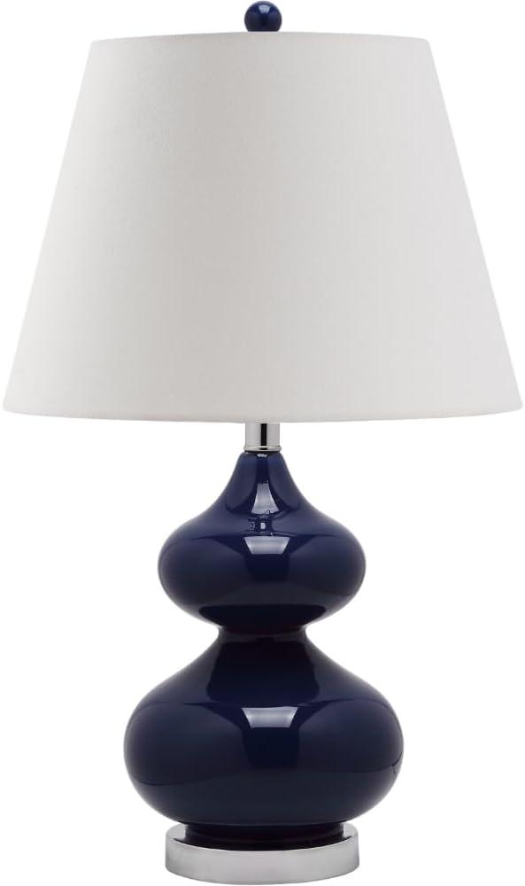 Eva Double Gourd Table Lamp (Set of 2) - 24 Inch Height - LIT4086 - Navy - Safavieh