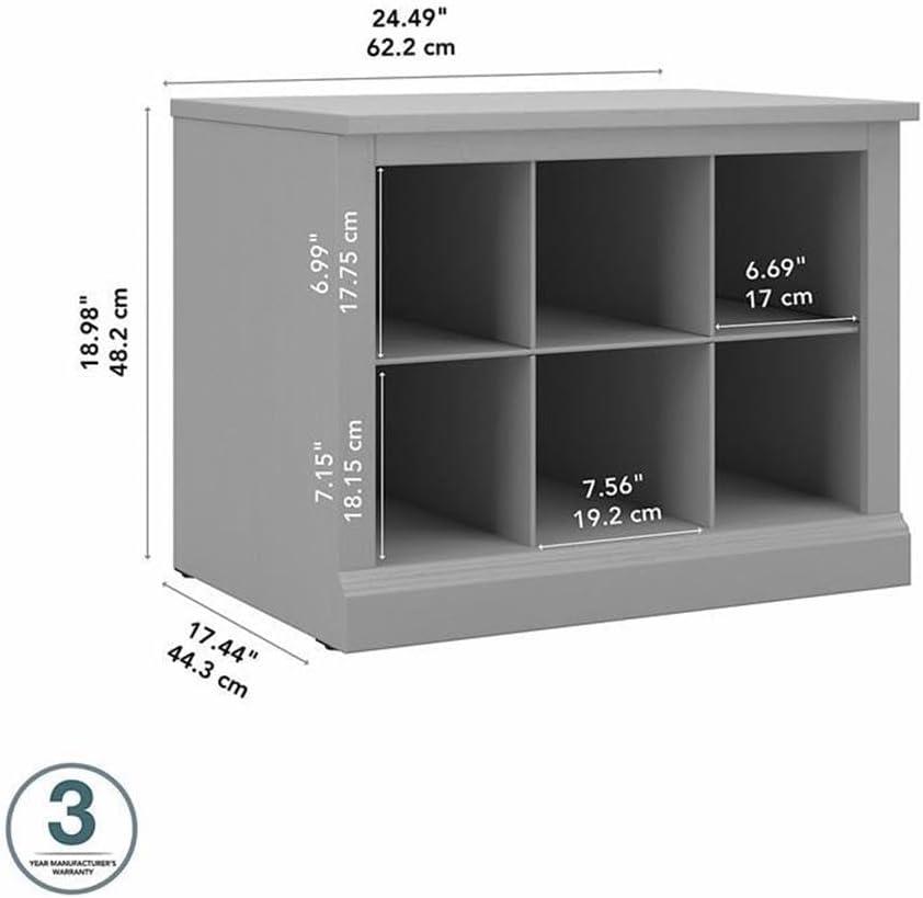 Kierra Hall Tree 24'' W with Bench and Shoe Storage