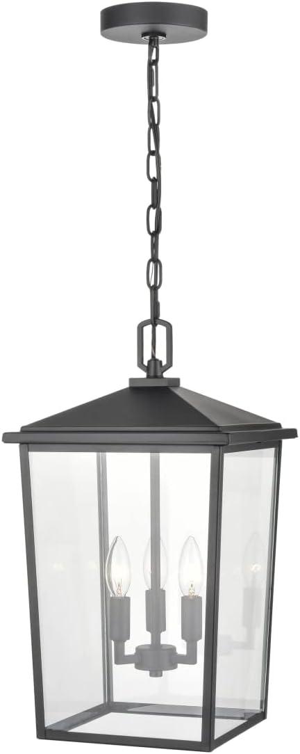 Messerly 3 Light 11" Wide Outdoor Taper Candle Pendant