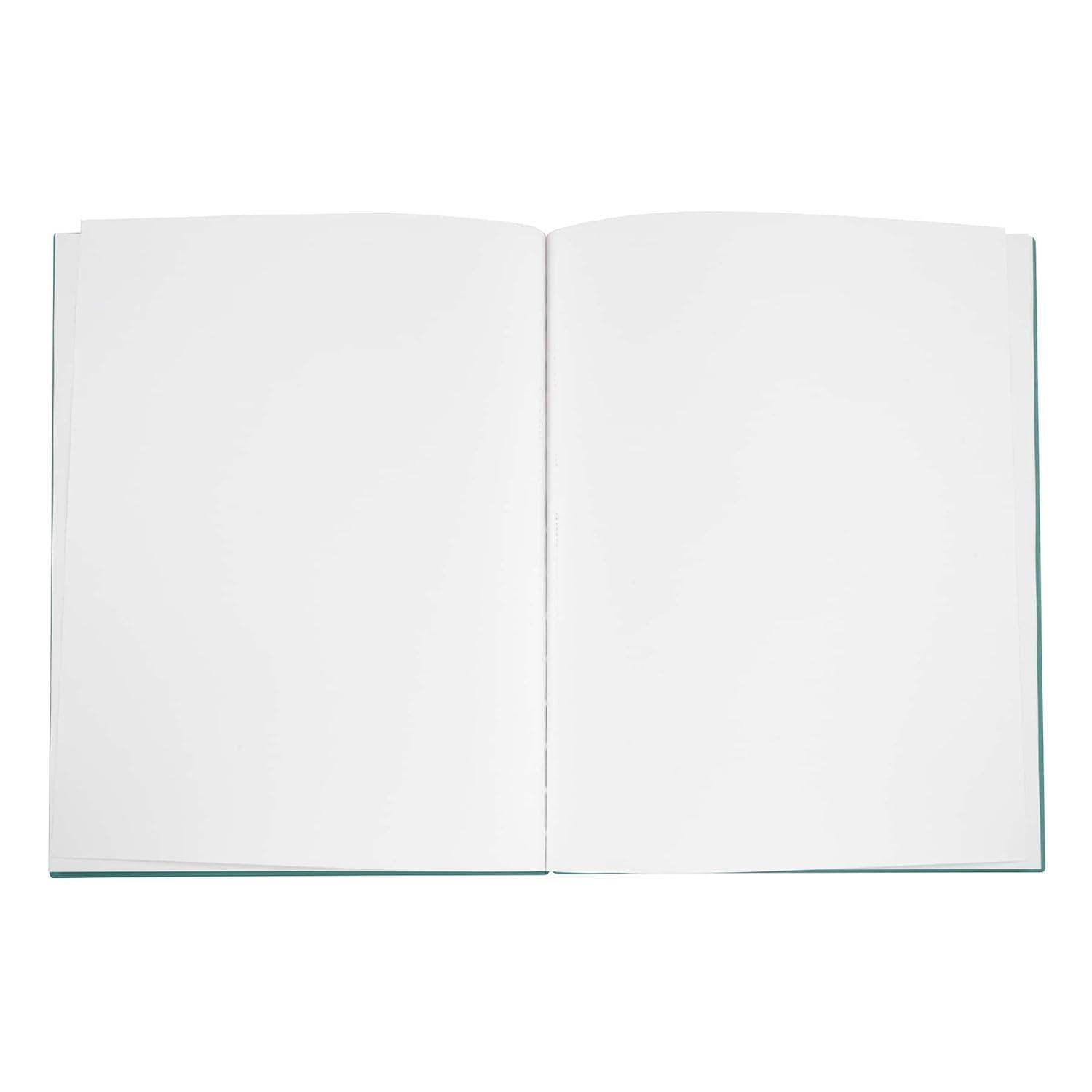 Teal Lay Flat Spineless Hardcover Sketchbook by Artist's Loft - Acid Free and Smudge Resistant Paper, Sketch Pad for Drawing, Sketching, Writing - 1 Pack