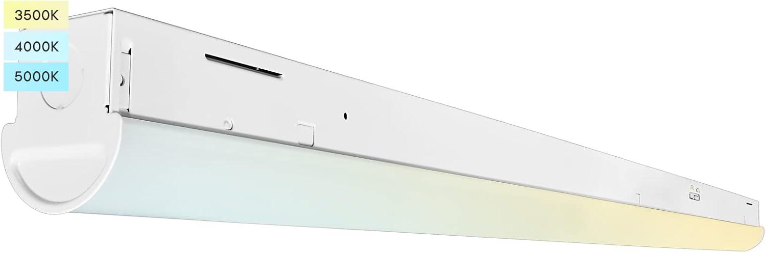 Luxrite 4' Selectable CCT Linear LED Shop Light