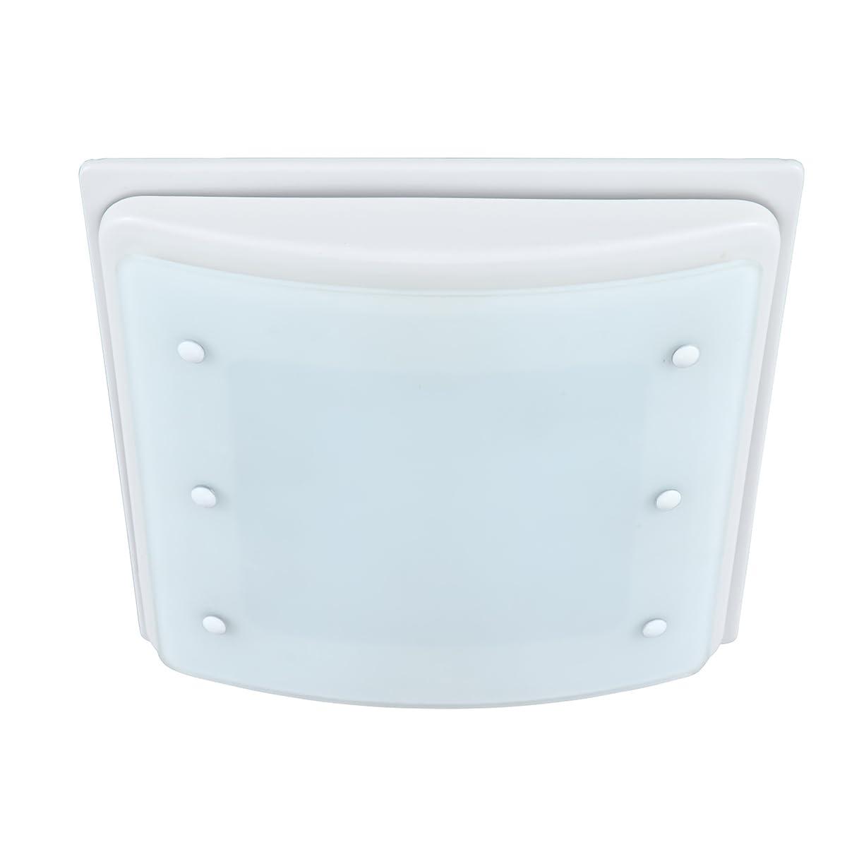 Buckingham 100 CFM 2.0 Sones Decorative Bathroom Ventilation Exhaust Fan with Light & Night-Light