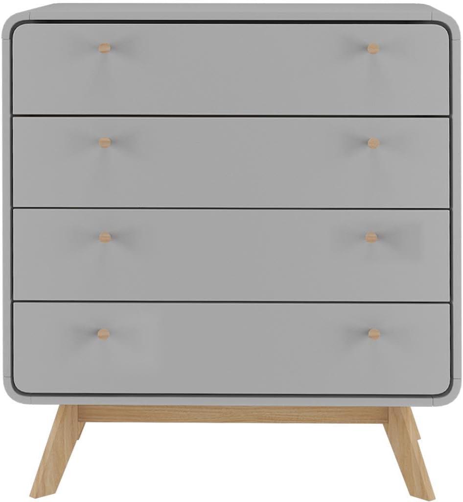 Ren Home Leva Scandinavian 4 Drawer Dresser