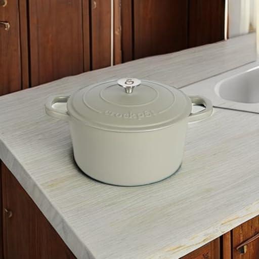 Crock-pot Crock-Pot Artisan Non-Stick Cast Iron Round Dutch Oven