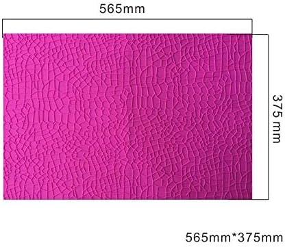 ART Kitchenware Large Size Crocodile Alligator Impression Mat Embossed Silicone Cake Lace Mat 23.6x 15.75" Fondant Cake Decorating Tools Gum Paste Molds Cake Molds Pastry Baking Tools BLM-26