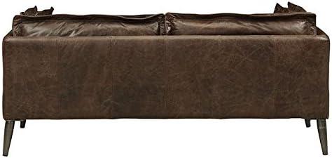 Baird 70.82'' Leather Loveseat