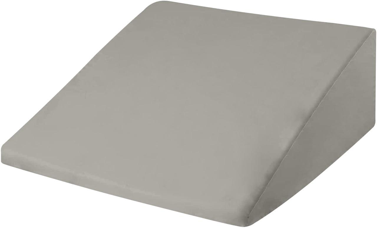 Circles Home 100% Cotton Wedge Pillow Protector with Zipper – (25x25x10x2)