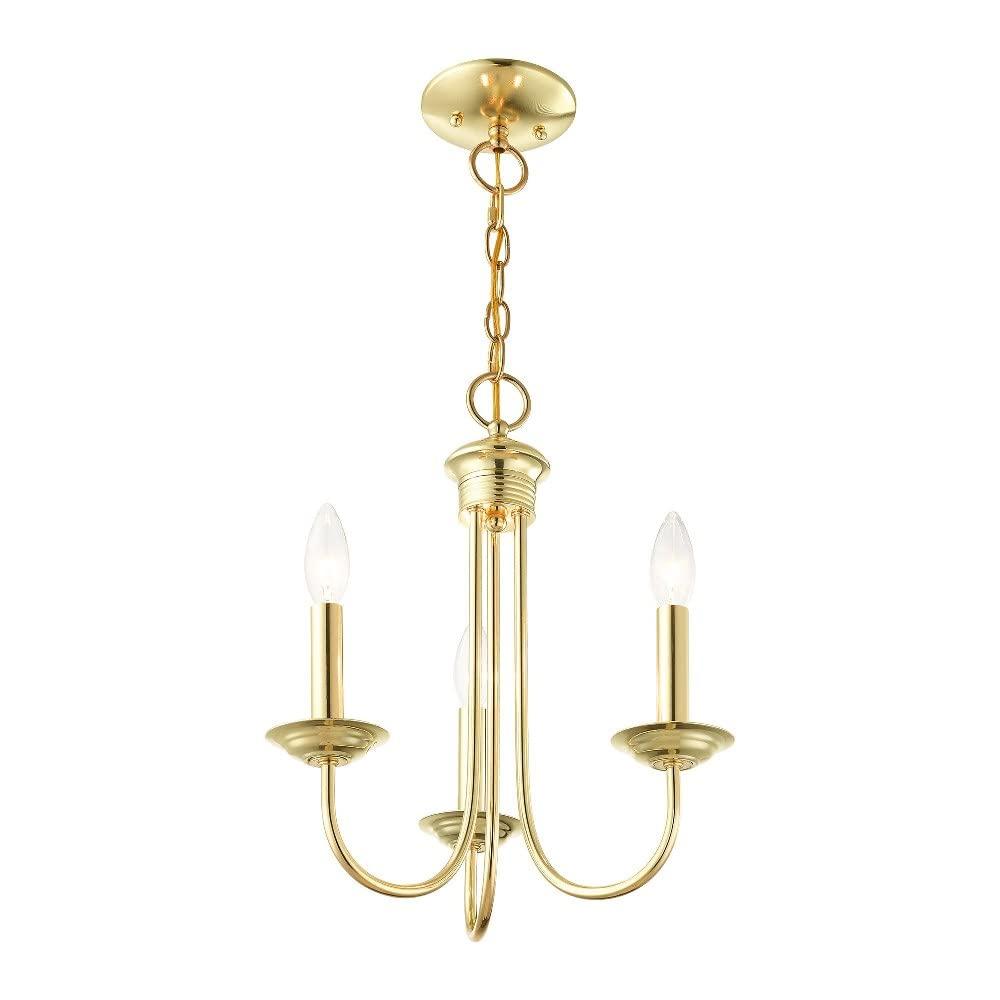 Livex Lighting Estate 3 - Light Chandelier in  Bronze