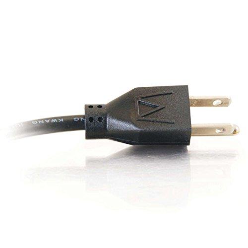 C2G 29932 16 AWG Outlet Saver Power Extension Cord (NEMA 5-15P to NEMA 5-15R) TAA Compliant, Black (8 Feet, 2.43 Meters)