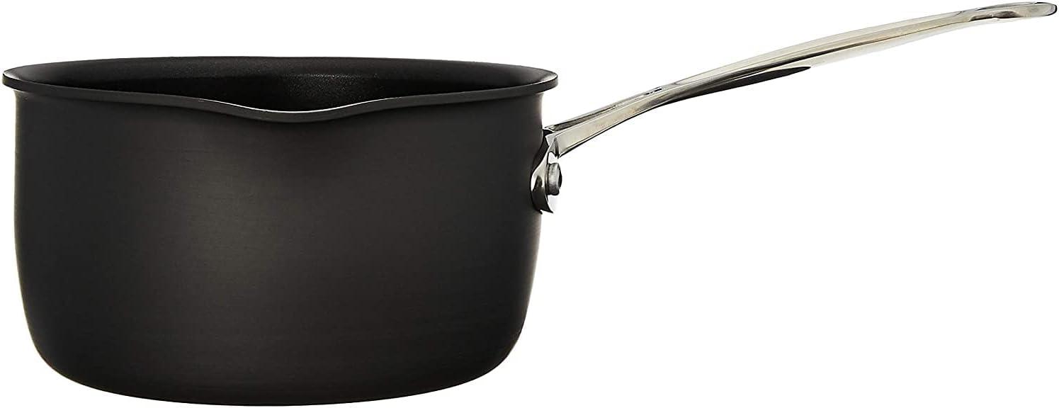 Cuisinart Chef's Classic 619-18P - Saucepan with cover - 0.5 gal - non-stick - hard anodized