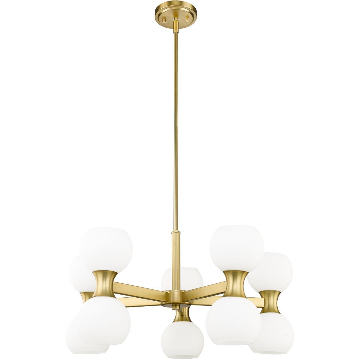 Z-Lite Artemis 10 - Light Chandelier in  Modern Gold