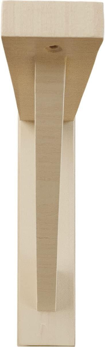 Ekena Millwork Traditional H 2.5'' W D Wood Bracket / Corbel